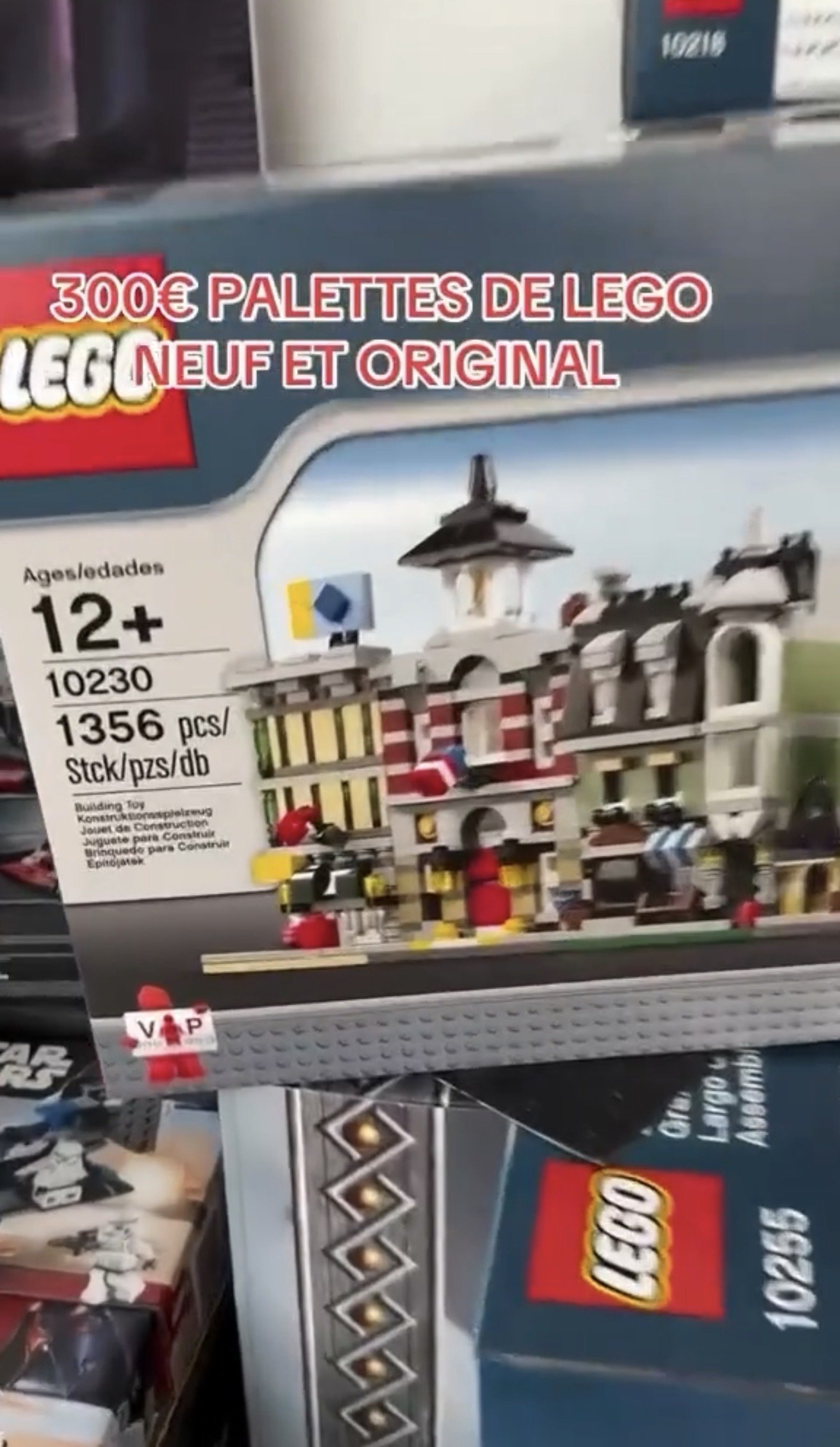 300€ PALETTES DE LEGO NEUF ET ORIGINAL